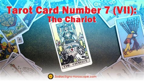 Carta Del Tarot N Mero Significado De Las Cartas Del Tarot Del Carro