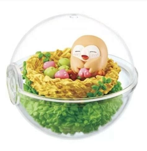 Pokemon Terrarium Collection Ex Alola Rowlet Re Ment