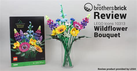 Lego Icons Botanical Collection Wildflower Bouquet A Diverse