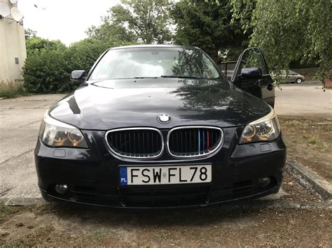 Angel Eyes BMW e60 галогенные фары и подсветка номера — DRIVE2