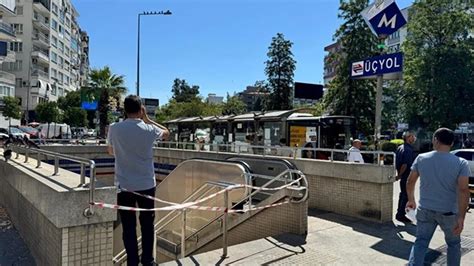 Zmir De Metro Istasyonunda Korkun Kaza Yaral Lar Var