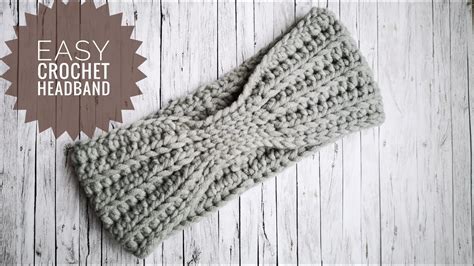 Easy Crochet Headband Tutorial Stirnband Ganz Einfach H Keln Youtube