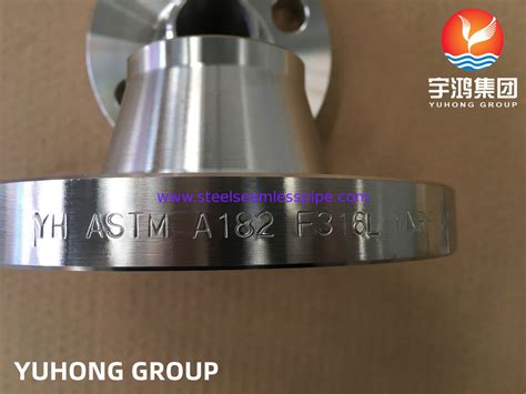 ASTM A182 F316L UNS S31603 Stainless Steel Weld Neck Raised Face