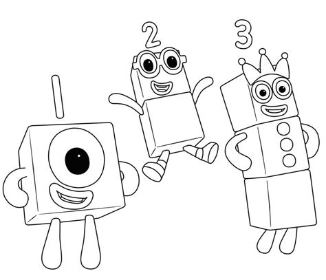 Happy Numberblocks For Kids Coloring Pages Numberblocks, 51% OFF