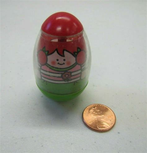 Playskool Weebles Weeble Wobble 1974 Red Head Girl Figure Hasbro