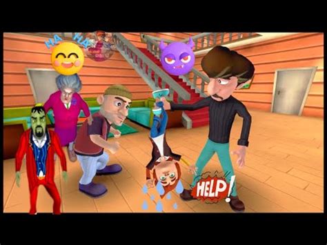 Scary Robber Home Clash Scary Stranger 3d Scary Teacher 3D Nick