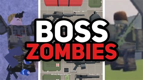 BOSS ZOMBIE LOCATIONS In Apocalypse Rising 2 Roblox YouTube