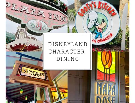 Disneyland Character Dining 2024 The Ultimate Guide With Reviews And