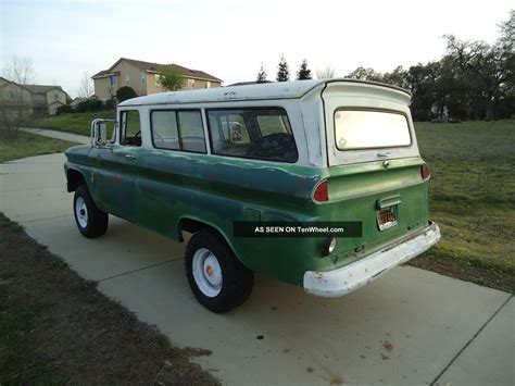 1963 Factory 4x4 Chevy Suburban Carryall C10