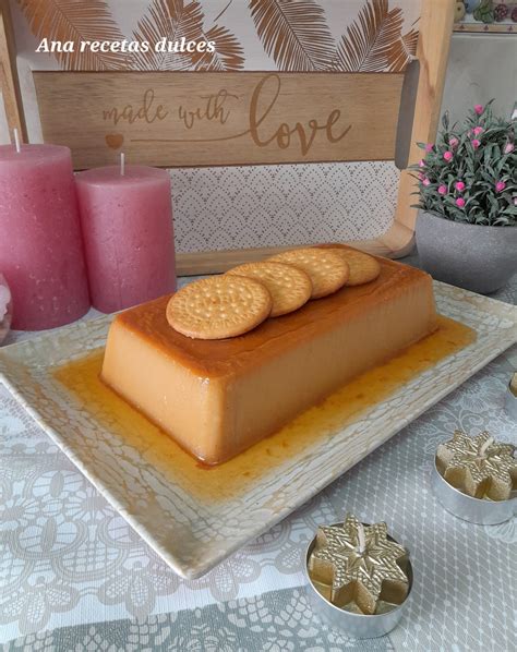 Pudín De Leche Condensada Y Galletas María Muy Fácil De Hacer Ana