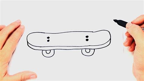 Como Desenhar Skate - How to draw a Skate Board Step by Step | Skate Drawing Lesson - YouTube