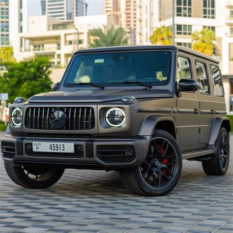 Mieten Sie Ein Mercedes G63 AMG Grau 2023 ID 05541 In Abu Dhabi