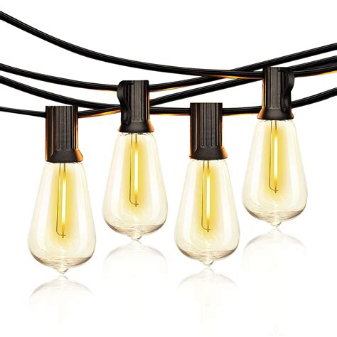 Abeja Led Outdoor String Lights Ft St Patio String Lights With