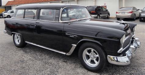 1955 Chevrolet 210 2 Dr Station Wagon Street Rod