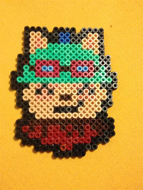 Hama Beads League Of Legends Teemo Face Manualidades Hama Proyectos