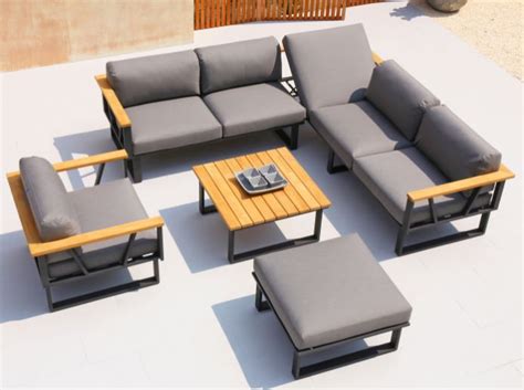 Zebra Gartenmöbel Set Cubo Lounge 2 Lounge Sets Loungemöbel