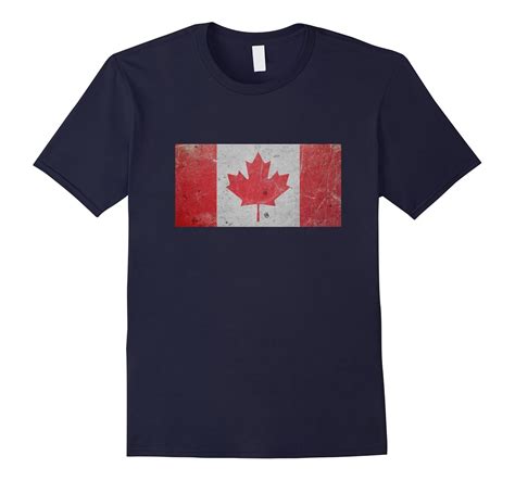 Canada Flag T-Shirt Distressed Effect-CL – Colamaga