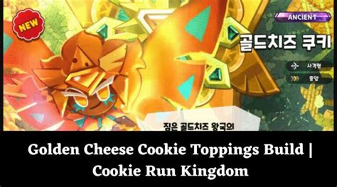 Golden Cheese Cookie Toppings Build [january 2025] Mrguider