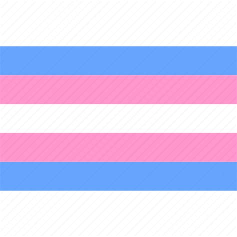 Banner, flag, pride, trans, transgender, transsexual icon