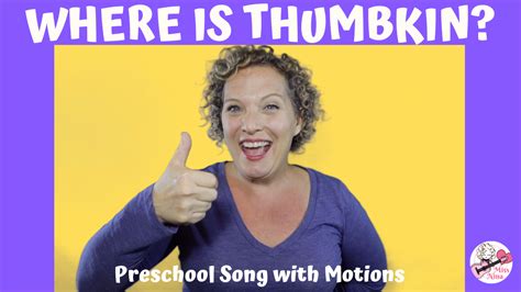 Where is Thumbkin? | Preschool Song with Motions - Miss Nina