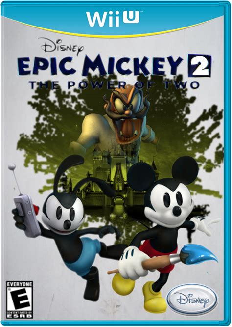 Epic Mickey 2 The Power Of Two Wii U Box Art Cover By Thunderblock