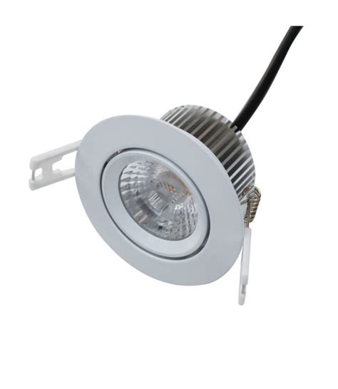 Spot Encastrable Ip44 Led Dimmable Inclinable Perçage 70 Mm Ledspot Planet