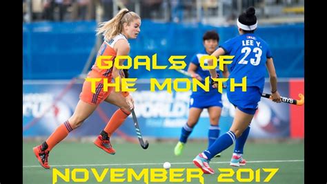 Goals Of The Month November Youtube