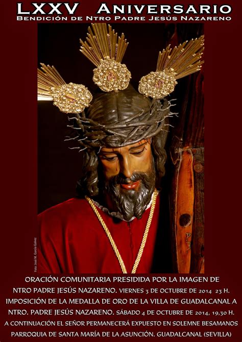 HERMANDAD DE NUESTRO PADRE JESÚS NAZARENO GUADALCANAL septiembre 2014