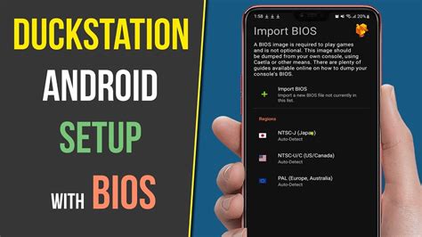 DuckStation Android Setup And Install With BIOS YouTube