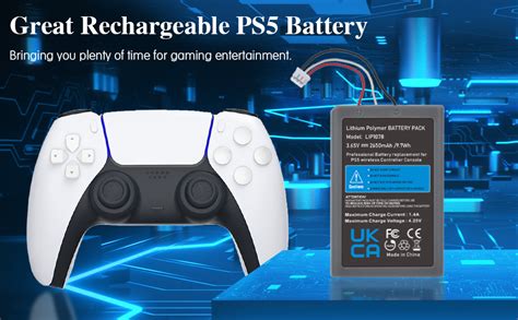 Amazon Hisewen Ps Controller Battery Replacement Pack Mah