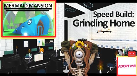 Speed Building A Huge Grinding Area In The Mermaid Mansion Adopt