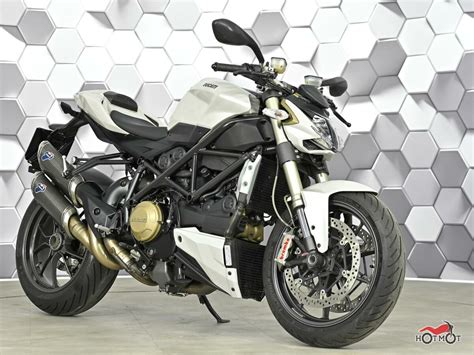 Купить б у Ducati Streetfighter инжектор передач в Москве белый naked bike года по цене