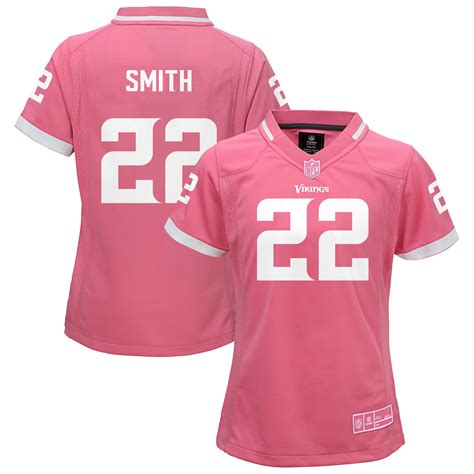 Harrison Smith Minnesota Vikings Girls Bubble Gum Jersey - Pink Nfl ...