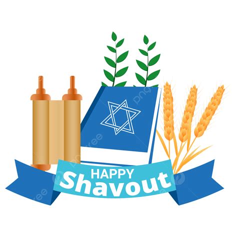 Torah Scroll Clipart Hd PNG Happy Shavuot With Torah Scroll Book