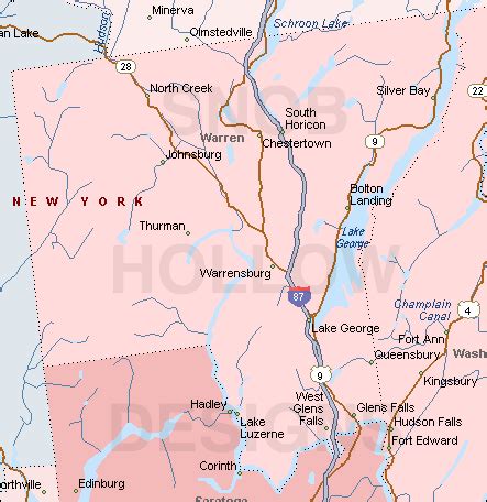 Warren County Ny Maps