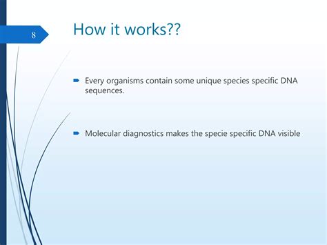 Molecular Diagnostics Techniques Ppt Free Download