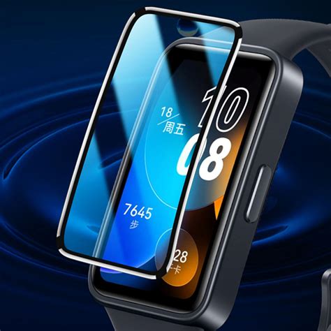 Jual Huawei Band Anti Gores D Curved Clear Tempered Glass Smart