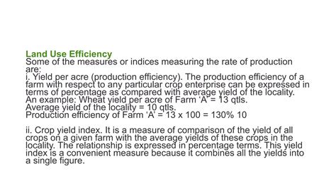 farm efficiency.pptx | Agriculture | Industries 