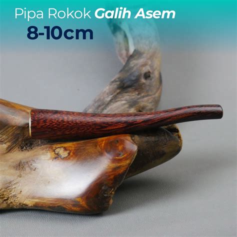 Jual Pipa Roko Kayu Galih Asem Original Once Rokok Padudan Premium