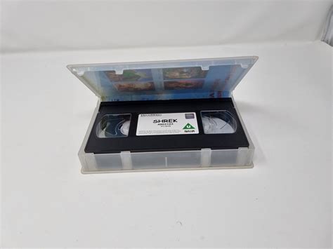 SHREK VHS VIDEO TAPE PLUS BONUS FOOTAGE VHS Grelly USA