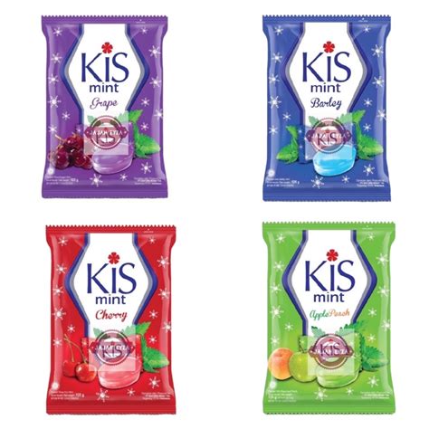 Jual Mayora Permen Kis Mint Barley Permen Kiss Grape Kiss Cherry