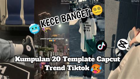 Kumpulan 20 Template Jj Viral Terbaru🎟 Trend Tiktok🤩 Kece Banget