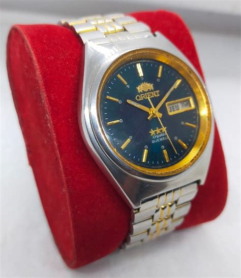 Jam Tangan Orient Triple Star Automatic Japan Vintage Full Original