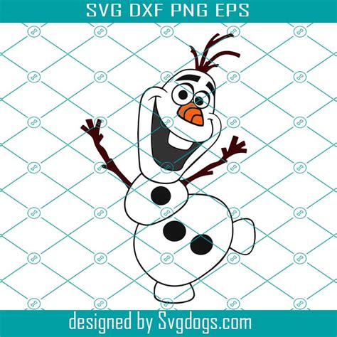 Scrapbooking Vector Cricut Santa Olaf Frozen Svg Dxf Eps Pdf Png