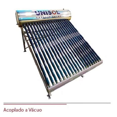 Kit Aquecedor Solar Acoplado A V Cuo Litros Tubos Unisol A O