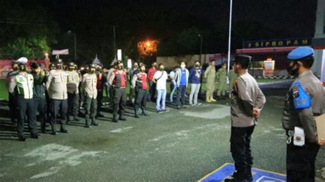 Polres Labuhanbatu Gelar Patroli Besar Ciptakan Rasa Aman Di Masyarakat