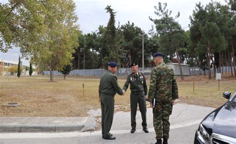 VISIT OF CHIEF OF HELLENIC ARMY GENERAL STAFF – Σχολή Πολέμου Στρατού Ξηράς