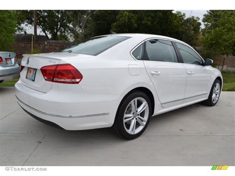 2014 Candy White Volkswagen Passat Tdi Sel Premium 87342100 Photo 2 Car Color