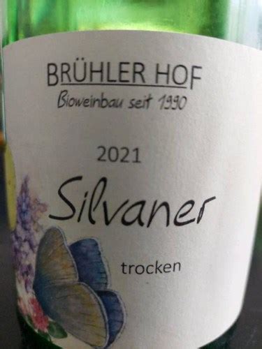 Br Hler Hof Silvaner Trocken Vivino Us