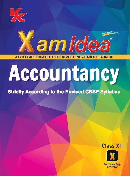 Xam Idea Accountancy Book Class Cbse Board Chapterwise Question